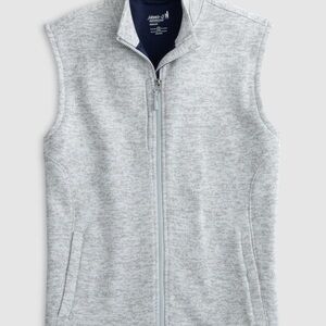 johnnie-O Light Gray Vest